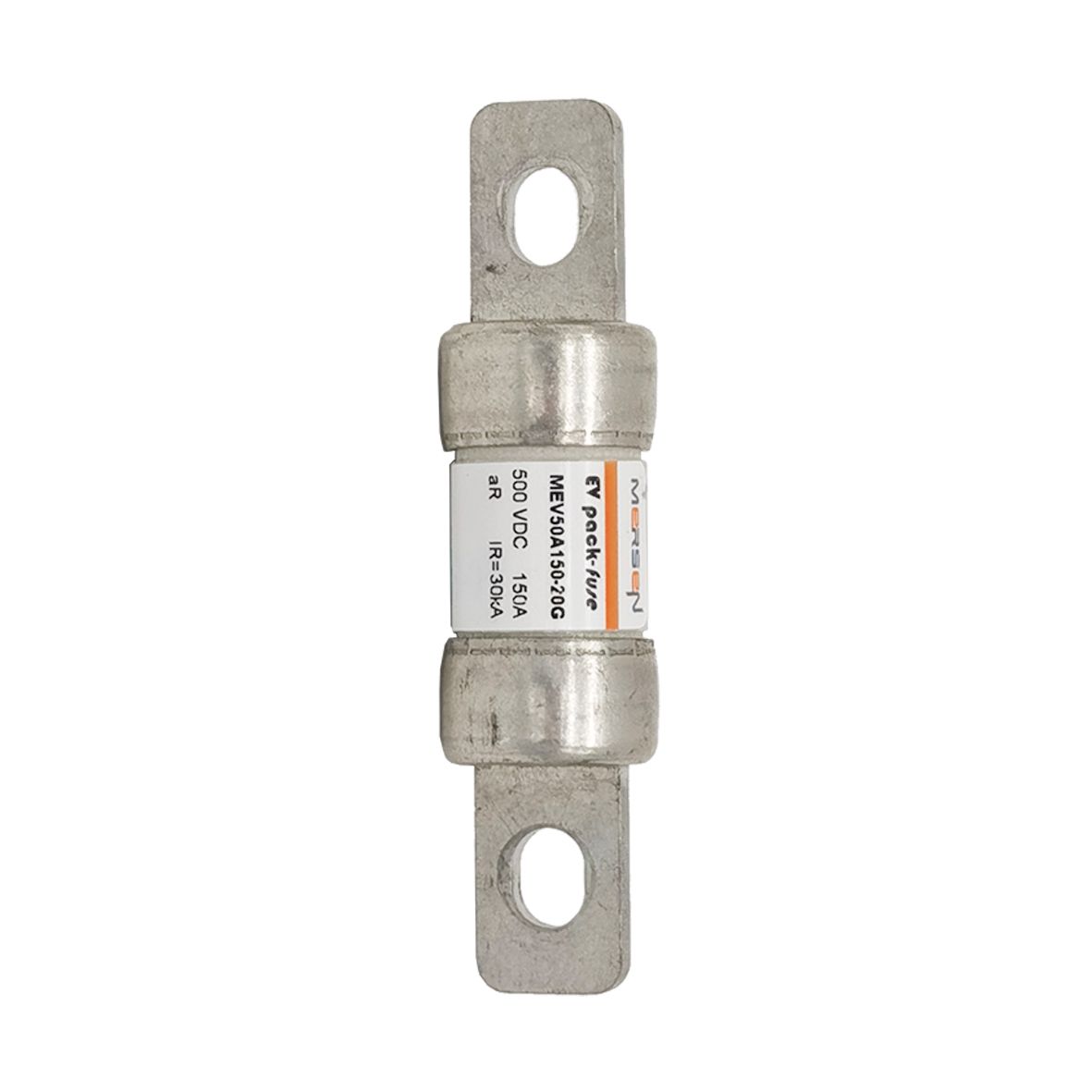 MEV50A100-20G - EVpack-fuse MEV50, 500 VDC Max., L/R ≤ 1ms 100 A, Round Body Fuse, Size 20G